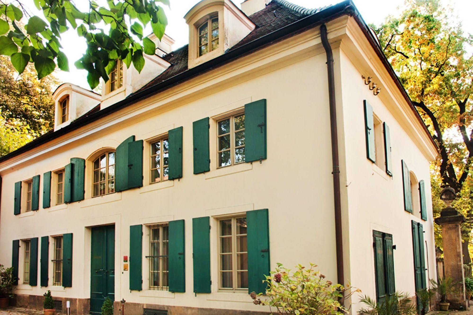 Hotel Villa Sorgenfrei & Restaurant Atelier Sanssouci Radebeul Esterno foto