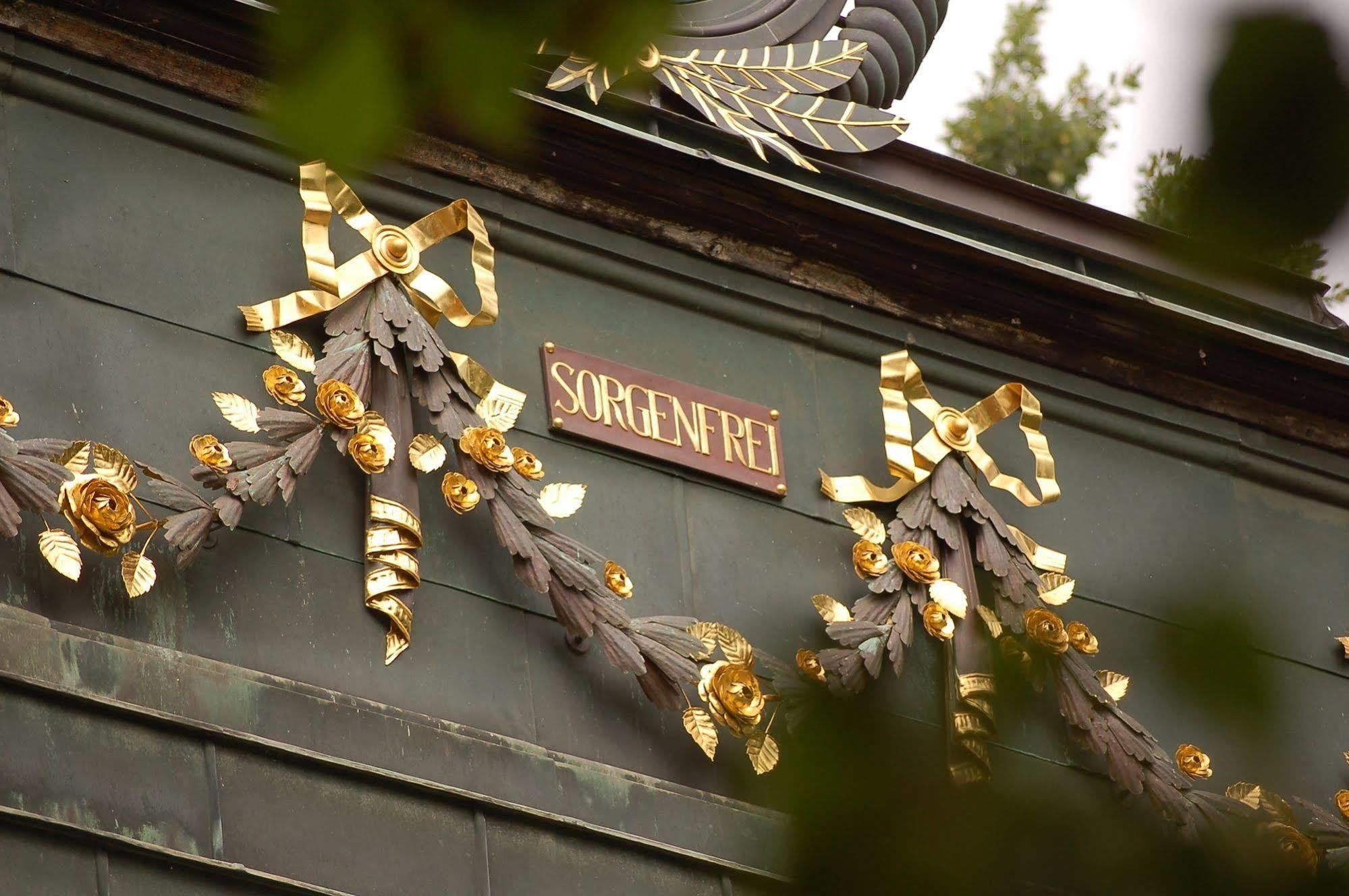 Hotel Villa Sorgenfrei & Restaurant Atelier Sanssouci Radebeul Esterno foto