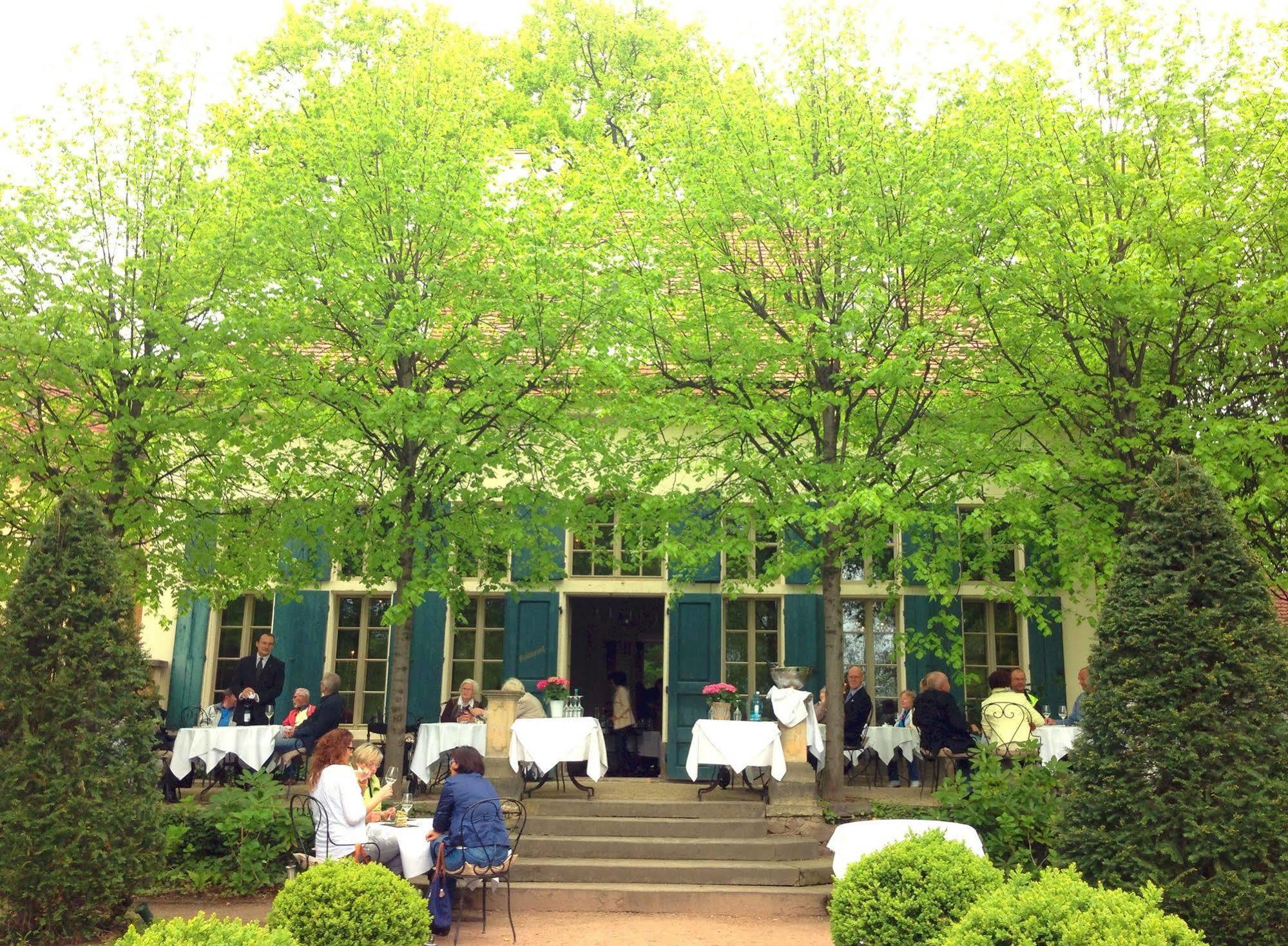 Hotel Villa Sorgenfrei & Restaurant Atelier Sanssouci Radebeul Esterno foto