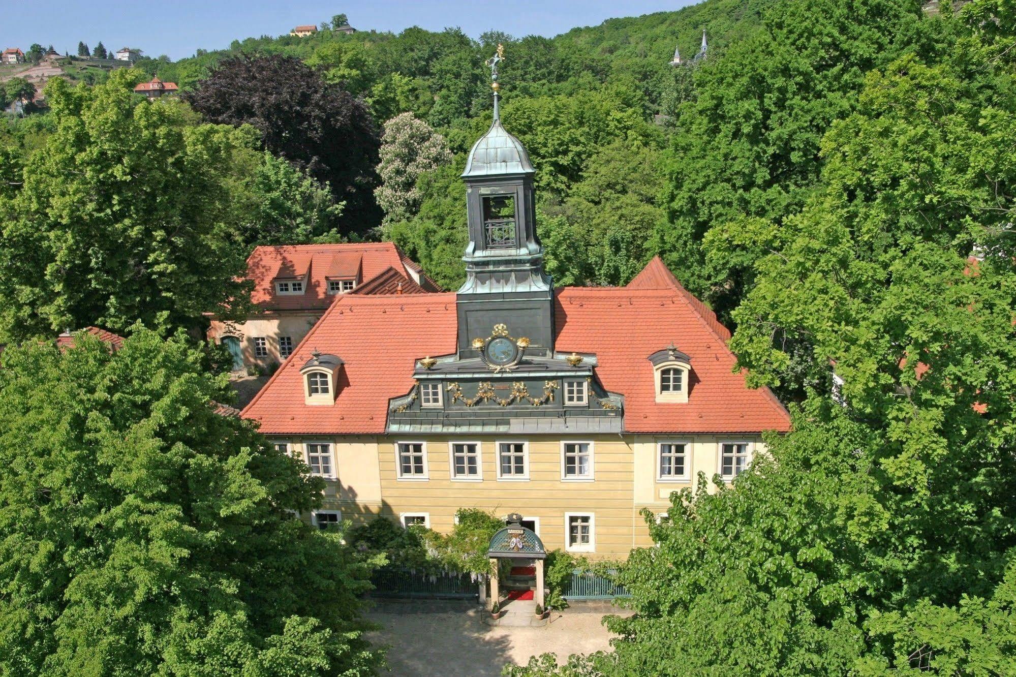 Hotel Villa Sorgenfrei & Restaurant Atelier Sanssouci Radebeul Esterno foto